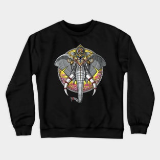 Psychedelic Ganesha Crewneck Sweatshirt